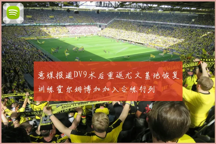 意媒报道DV9术后重返尤文基地恢复训练霍尔姆博加加入合练行列
